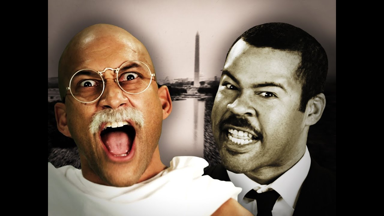 Gandhi vs Martin Luther King Jr. Epic Rap Battles of History img